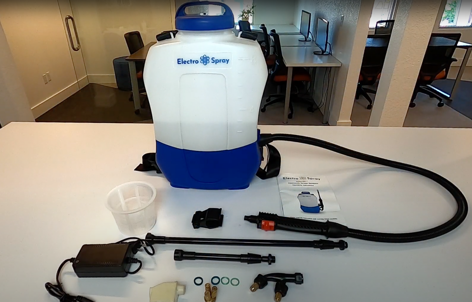 ElectroSpray Electrostatic Backpack Sprayer